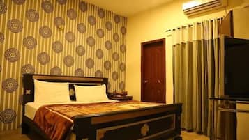 Standard dubbelrum | Strykjärn/strykbräda, gratis wi-fi och sängkläder