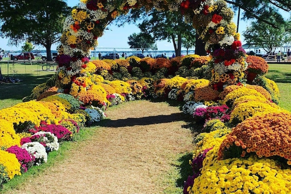 Utendørs bankettområde