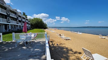 On the beach