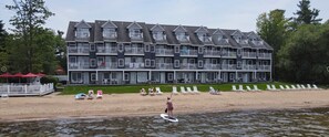On the beach
