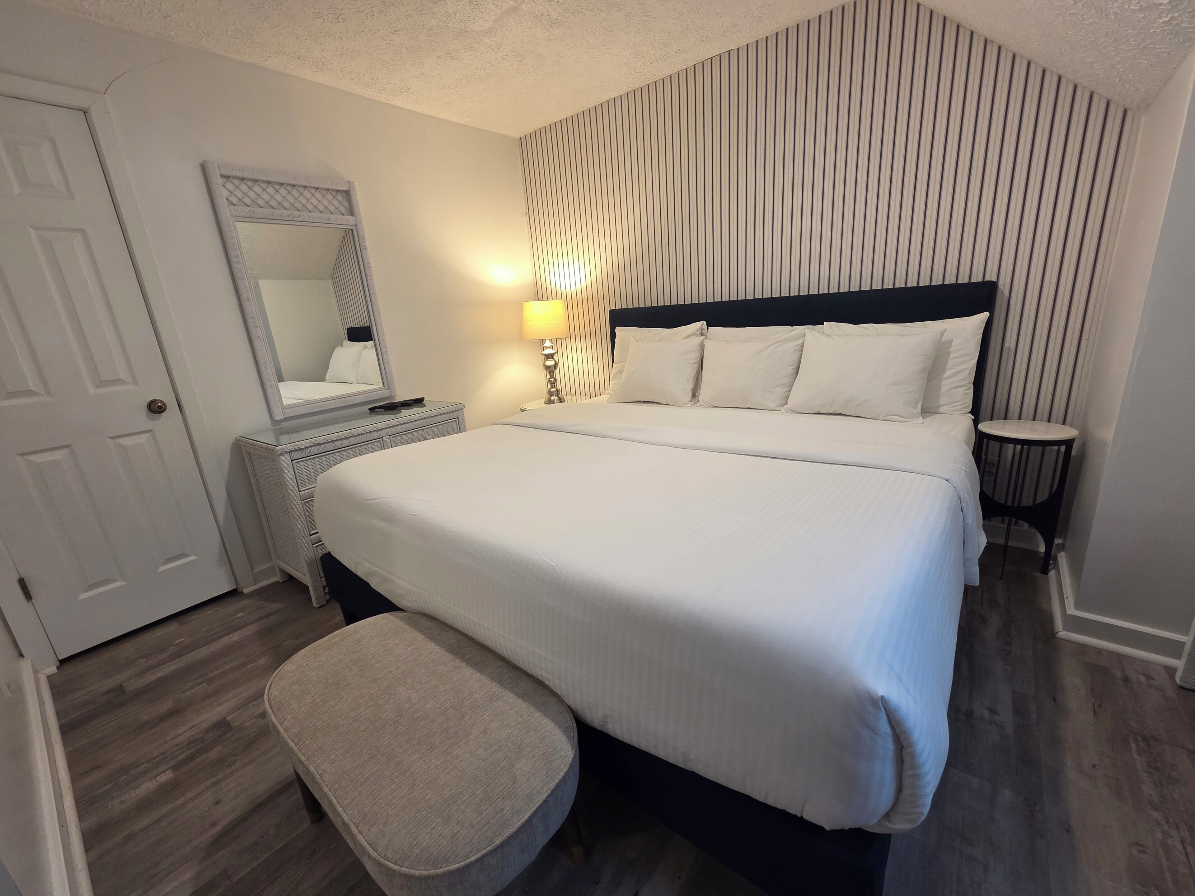 1 間睡房、熨斗/熨衫板、免費 Wi-Fi、床單