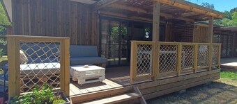 6-person chalet 20 minutes from Contis Plage