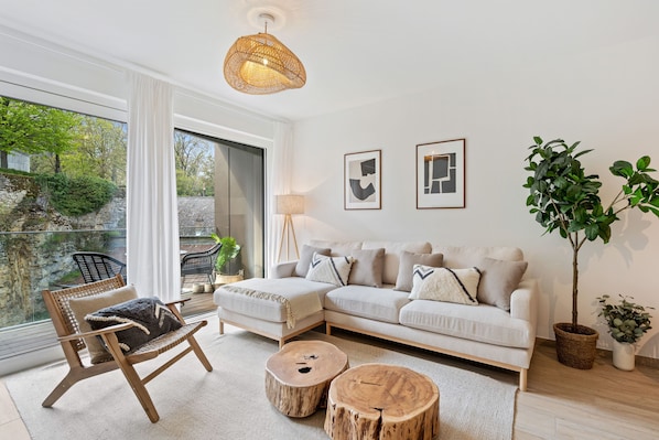 Appartement | Coin séjour | TV connectée