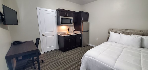 Estudi destacat, 1 llit de matrimoni | Vista des de l'habitació