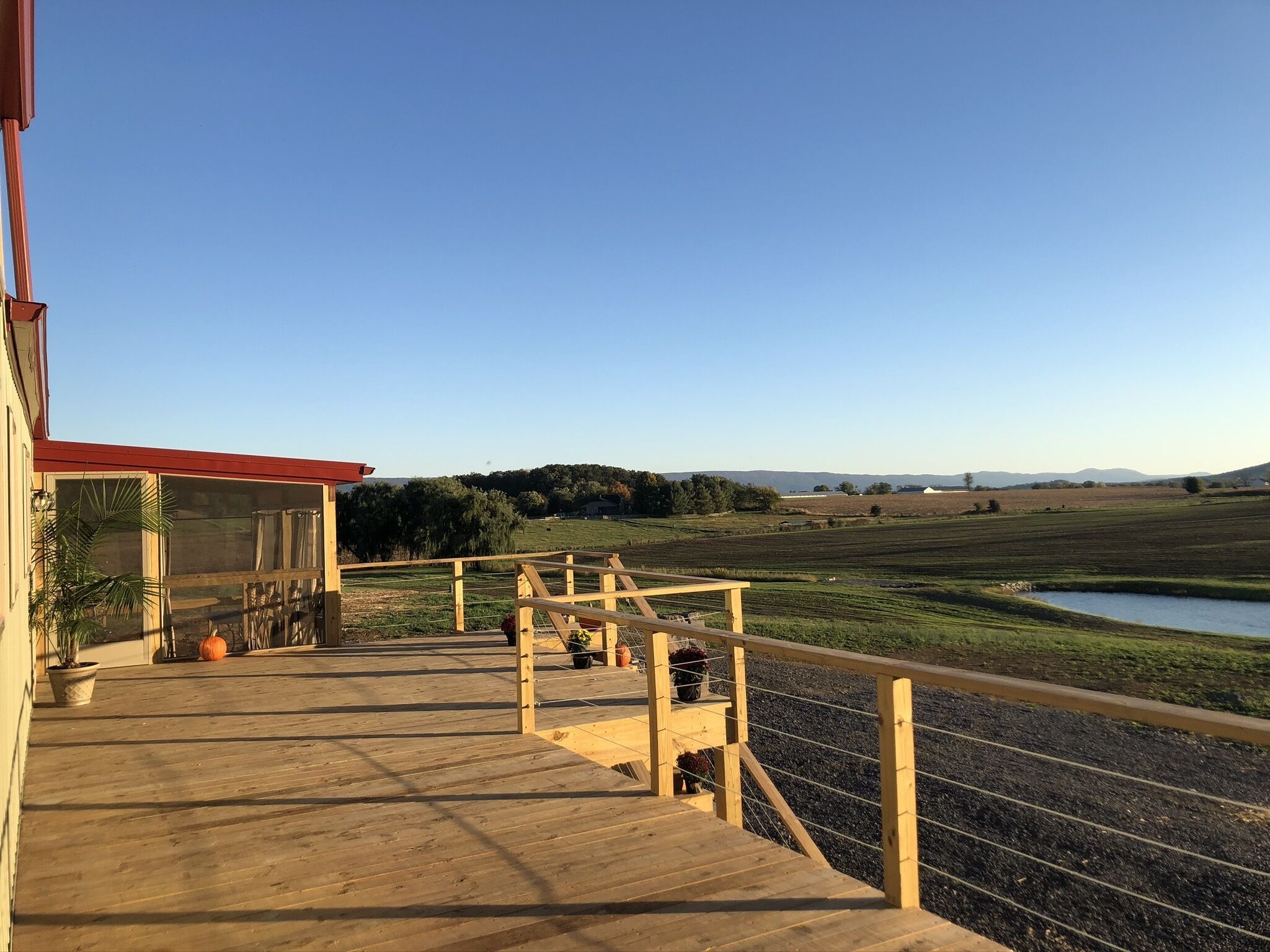 Enceinte de l’hébergement