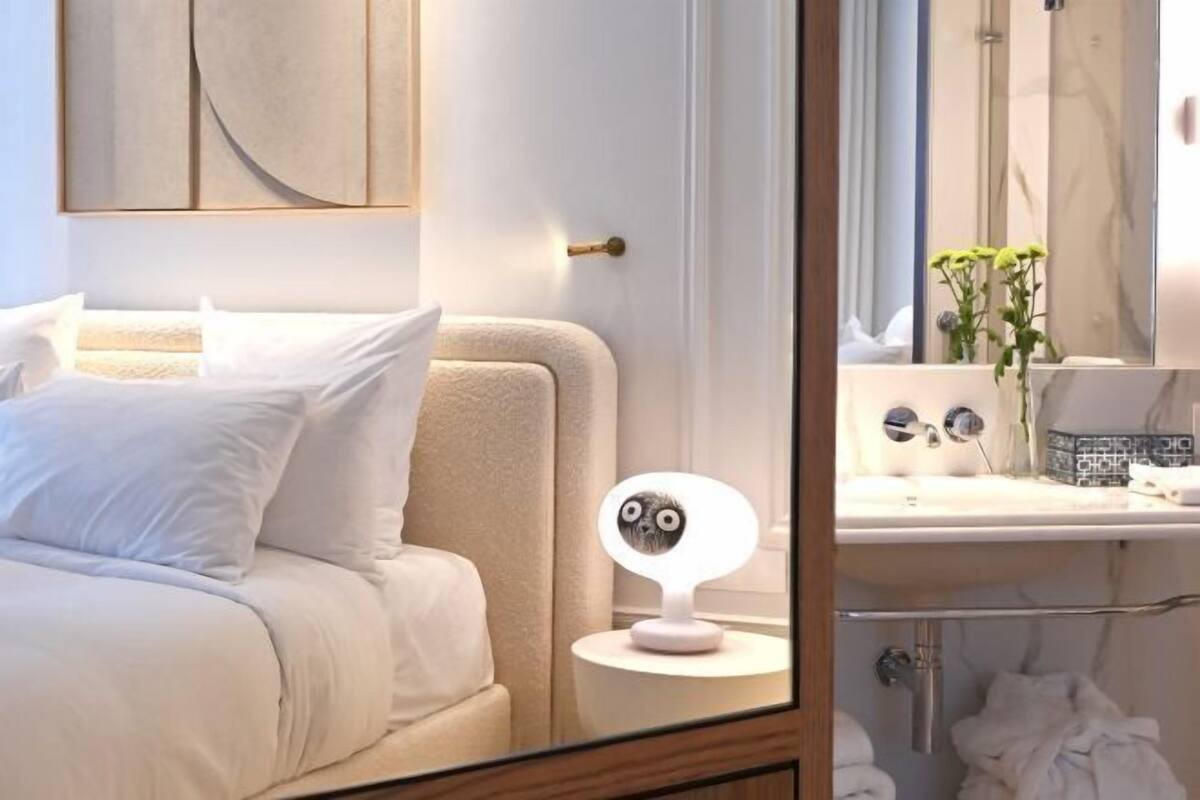 Ropa de cama de alta calidad y minibar
