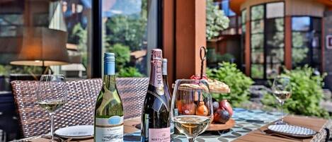 Udendørs spisemuligheder