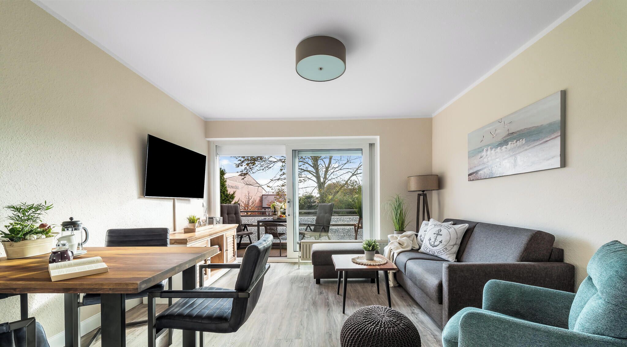 Deck 5 - Für 3 Personen, 1. Og, Balkon, Zentrale Lage, Ideal Für Fahrradausflüge - Büsum