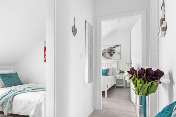 2 dormitorios, cuna de viaje, wifi gratis y ropa de cama