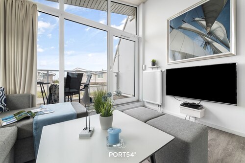 Strandperle - gute Ausstattung, Meerblick, Terrasse, Sauna, Bikeport, NK inkl.