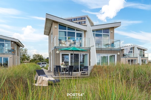 Ocean 16 - gute Ausstattung, Meerblick, Terrasse, Sauna, Bikeport, NK inkl.