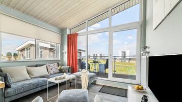 TV, fireplace, DVD player, stereo