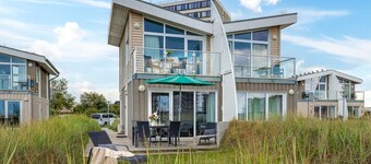 Strandmöwe - good facilities, sea view, terrace, sauna, bikeport, NK incl.