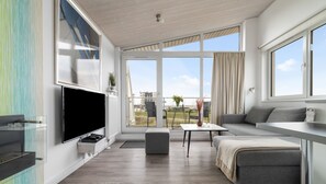 TV, fireplace, DVD player, stereo - Ferienhaus Lagunenblick 39 Marina Wendtorf (Wendtorf)