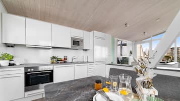 KĂŒhlschrank, Mikrowelle, Ofen, Herdplatte