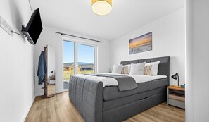 3 soverom, strykejern/-brett, reiseseng for barn og wi-fi (inkludert)