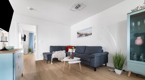 Fernseher, Kamin