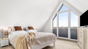 2 slaapkamers, reisbedje, gratis wifi, beddengoed