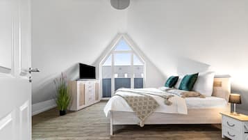 2 bedrooms, travel cot, free WiFi