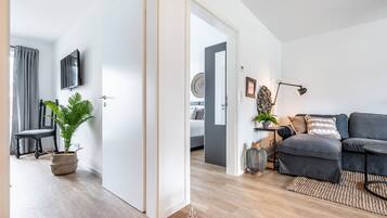 2 Schlafzimmer, BĂŒgeleisen/BĂŒgelbrett, Reisekinderbett, kostenloses WLAN