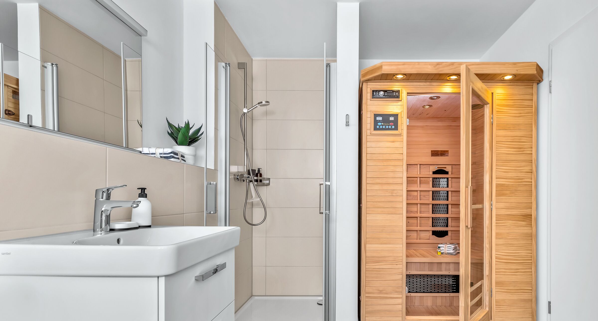 Dusche, Haartrockner