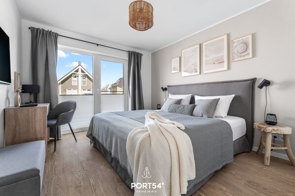 2 bedrooms, travel crib, free WiFi - Ferienwohnung Beach Bude Büsum (Büsum)