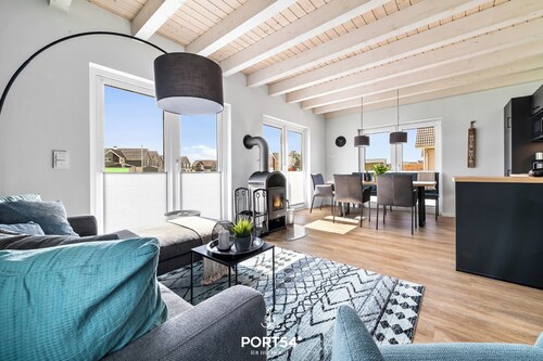 Meerglück im Nordseeresort, Strandnah, Kamin, Sauna, Terrasse, modern