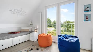 Fernseher, Kamin, Videothek