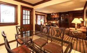 Deluxe Condo, 2 Bedrooms, Non Smoking | Living area - Sunburst Condominiums (Steamboat Springs)