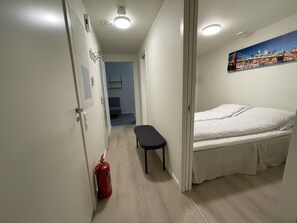 Leilighet | 2 soverom, strykejern/-brett, kablet internett (inkludert) og sengetøy