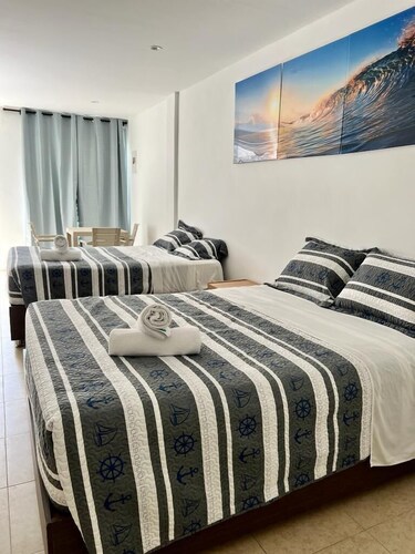 San Andres CC Apartments near the beach