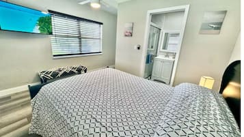 1 habitación, tabla de planchar con plancha, wifi y ropa de cama