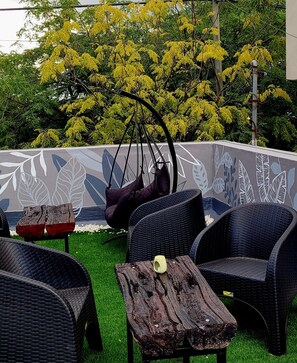 Terrace/patio - Privilegio Hostel (San Rafael)