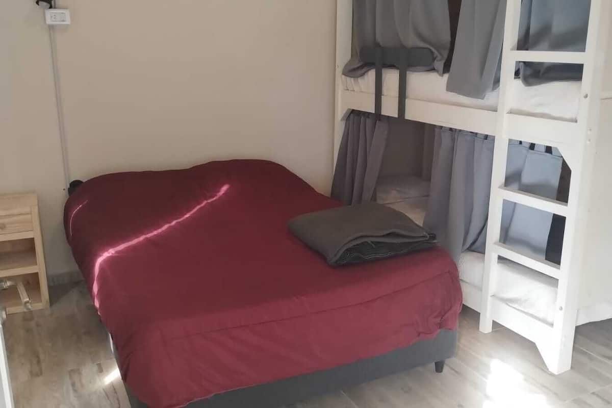 Kamar Quadruple Keluarga, asrama campuran | Wi-Fi gratis dan seprai linen