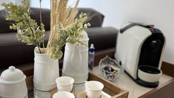 Lägenhet Deluxe | Kaffe och/eller kaffebryggare