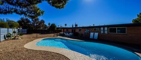 Alberca al aire libre