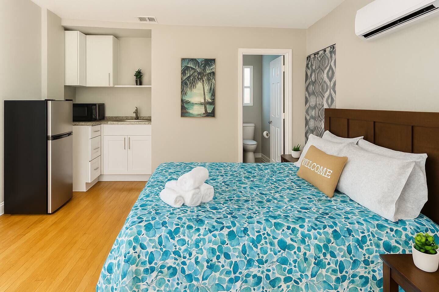 1 chambre, fer et planche à repasser, lit de bébé portatif, Wi-Fi