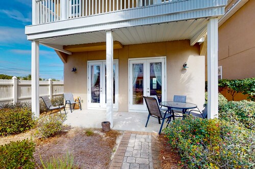 Spacious house with patio, pool, balcony, deck, & W/D - beach access