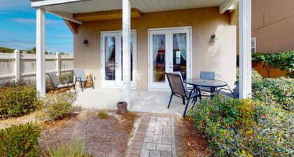 Spacious house with patio, pool, balcony, deck, & W/D - beach access