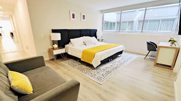 4 bedrooms, iron/ironing board, travel crib, WiFi