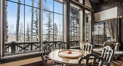 Spectacular ski-in/ski-out chateau with hot tub, gym, movie room, & in-home spa