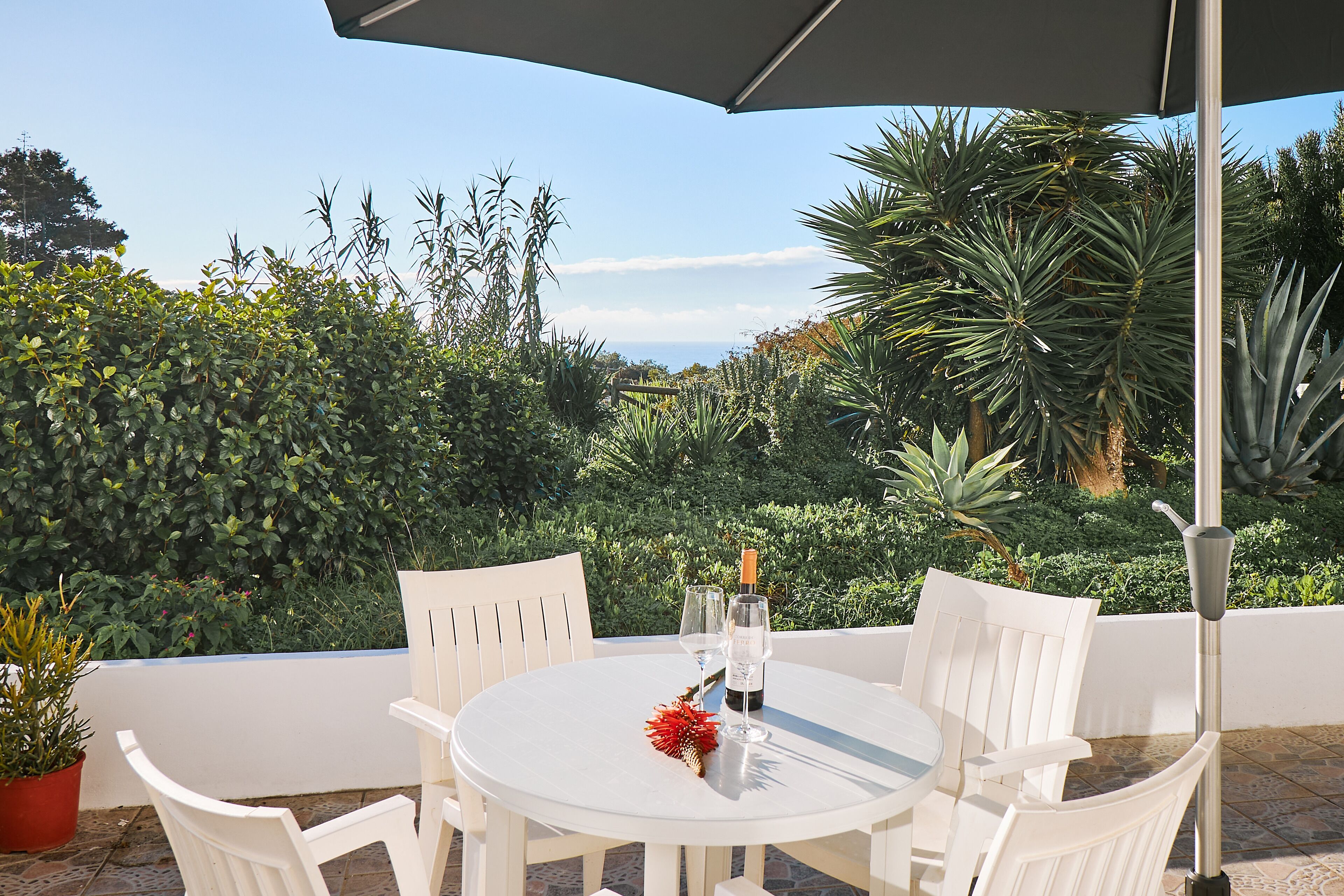 Terrasse mit Meerblick