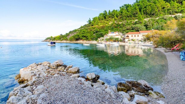 House | Property grounds - Inviting 2-bed House in Blato (Korcula)