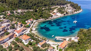 House | Aerial view - Inviting 2-bed House in Blato (Korcula)