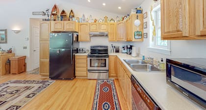 Inviting dog-friendly home with firepit & Ping-Pong - near Acadia National Park