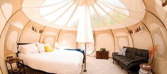 Yellowstone Luxury Bell Tent Sleeps 3