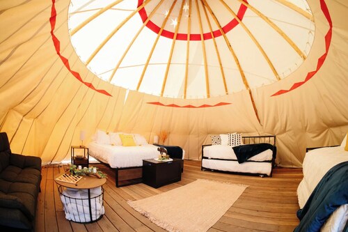 Yellowstone Family Tipi sleeps 7, w/ 1 king