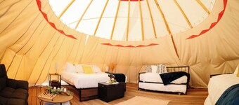 Yellowstone Family Tipi sleeps 7, w/ 1 king
