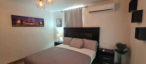 1 Schlafzimmer, Bügeleisen/Bügelbrett, kostenloses WLAN, Bettwäsche