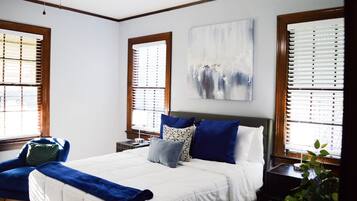 2 bedrooms, desk, iron/ironing board, free WiFi